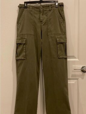 SANCTUARY Women's Reissue Cargo Pants Mossy Green SZ S Pre-Owned